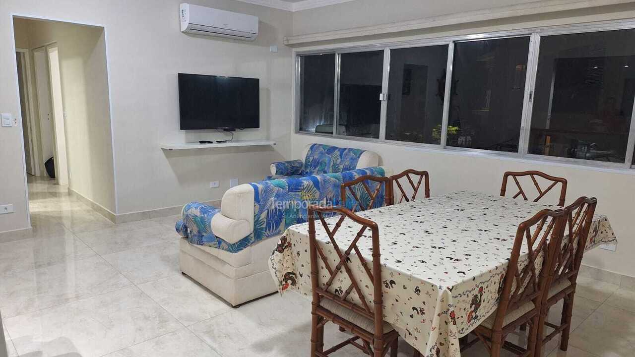 Apartamento para aluguel de temporada em Guarujá (Enseada)