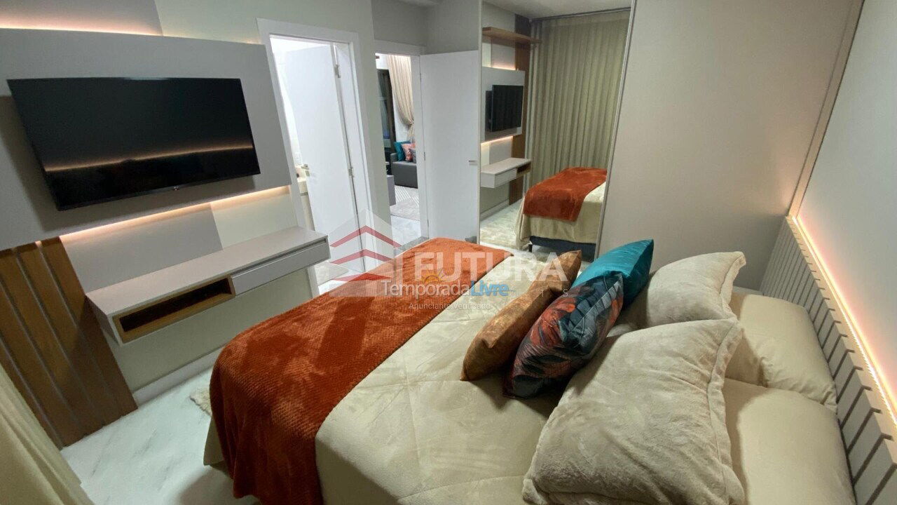 Apartamento para alquiler de vacaciones em Bombinhas (Praia de Bombas)