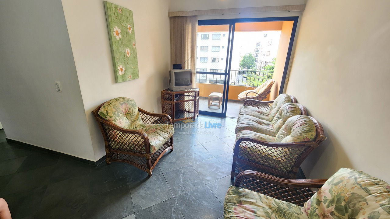 Apartment for vacation rental in Guarujá (Enseada)