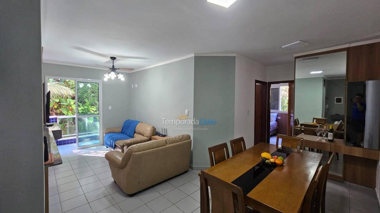 Apartamento para alquiler de vacaciones em Ubatuba (Praia Grande)