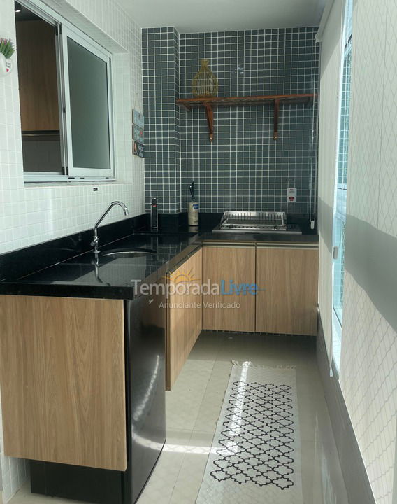 Apartamento para aluguel de temporada em Praia Grande (Balneário Maracanã)