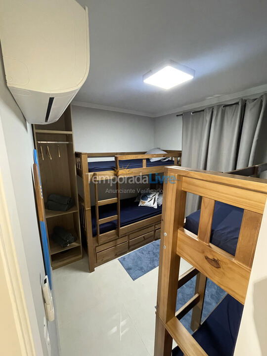 Apartamento para aluguel de temporada em Praia Grande (Balneário Maracanã)