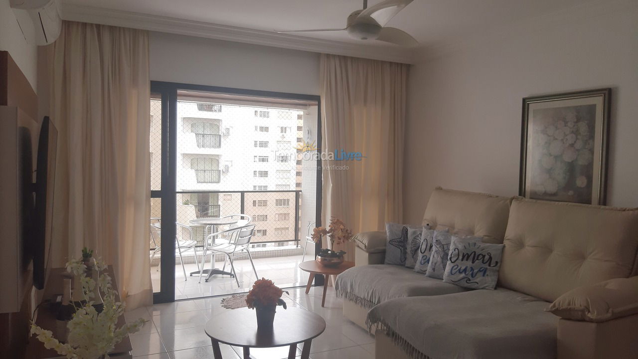 Apartamento para alquiler de vacaciones em Guarujá (Pitangueiras)