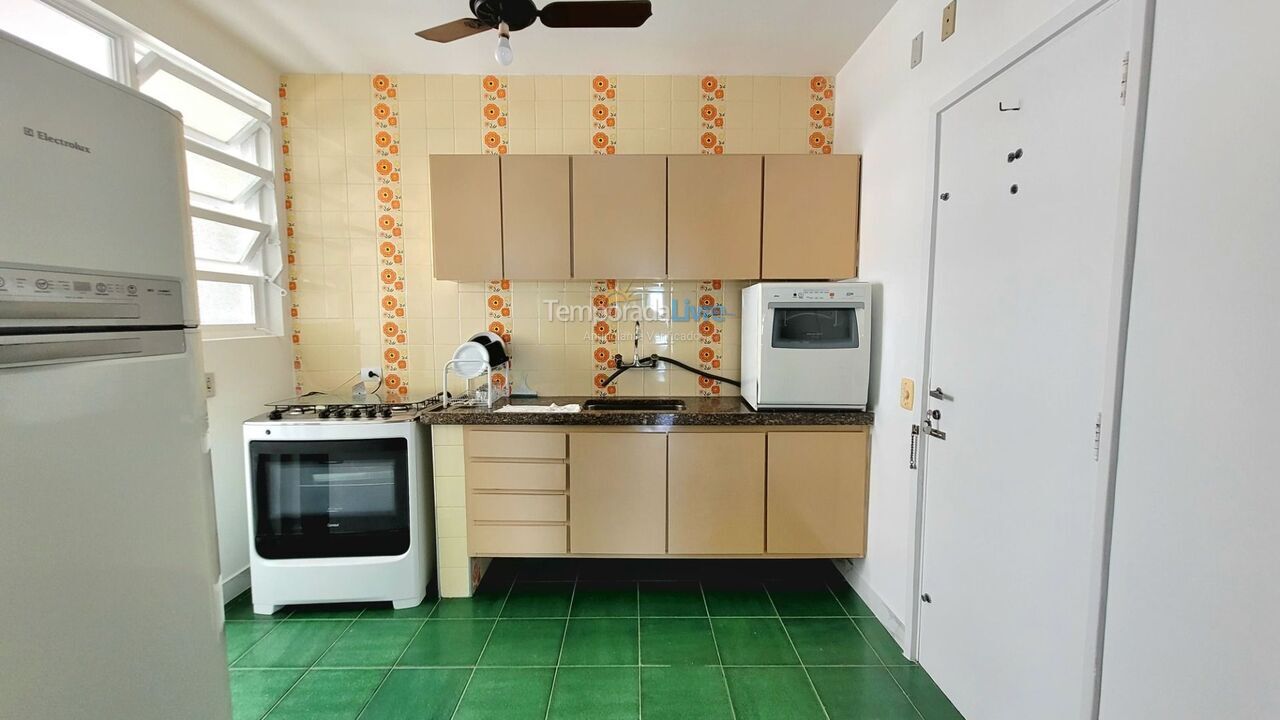 Apartment for vacation rental in Guarujá (Pitangueiras)