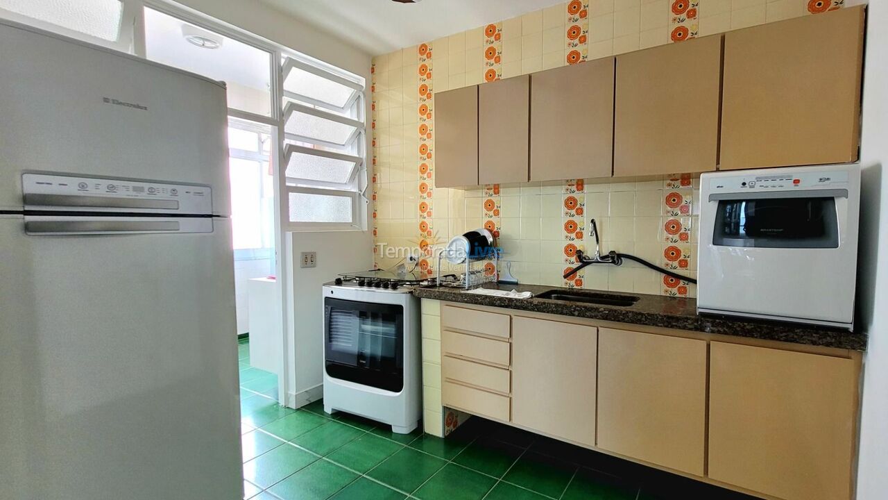 Apartment for vacation rental in Guarujá (Pitangueiras)