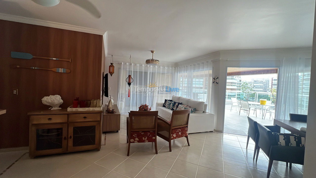 Apartamento para aluguel de temporada em Bertioga (Riviera de São Lourenço)