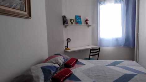 Apartamento de 01 dormitorio en el bloque del mar - Praia dos Ingleses
