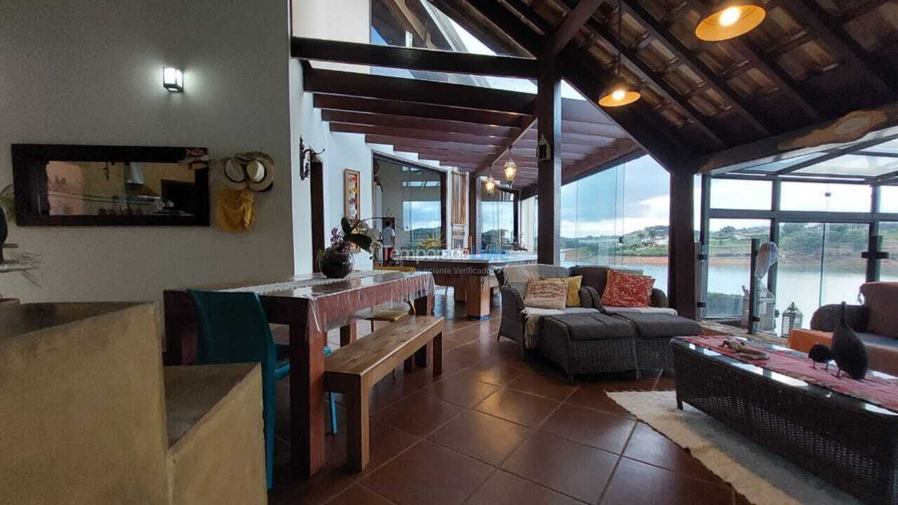 Casa para alquiler de vacaciones em Igaratá (Condomínio 3 Marias)