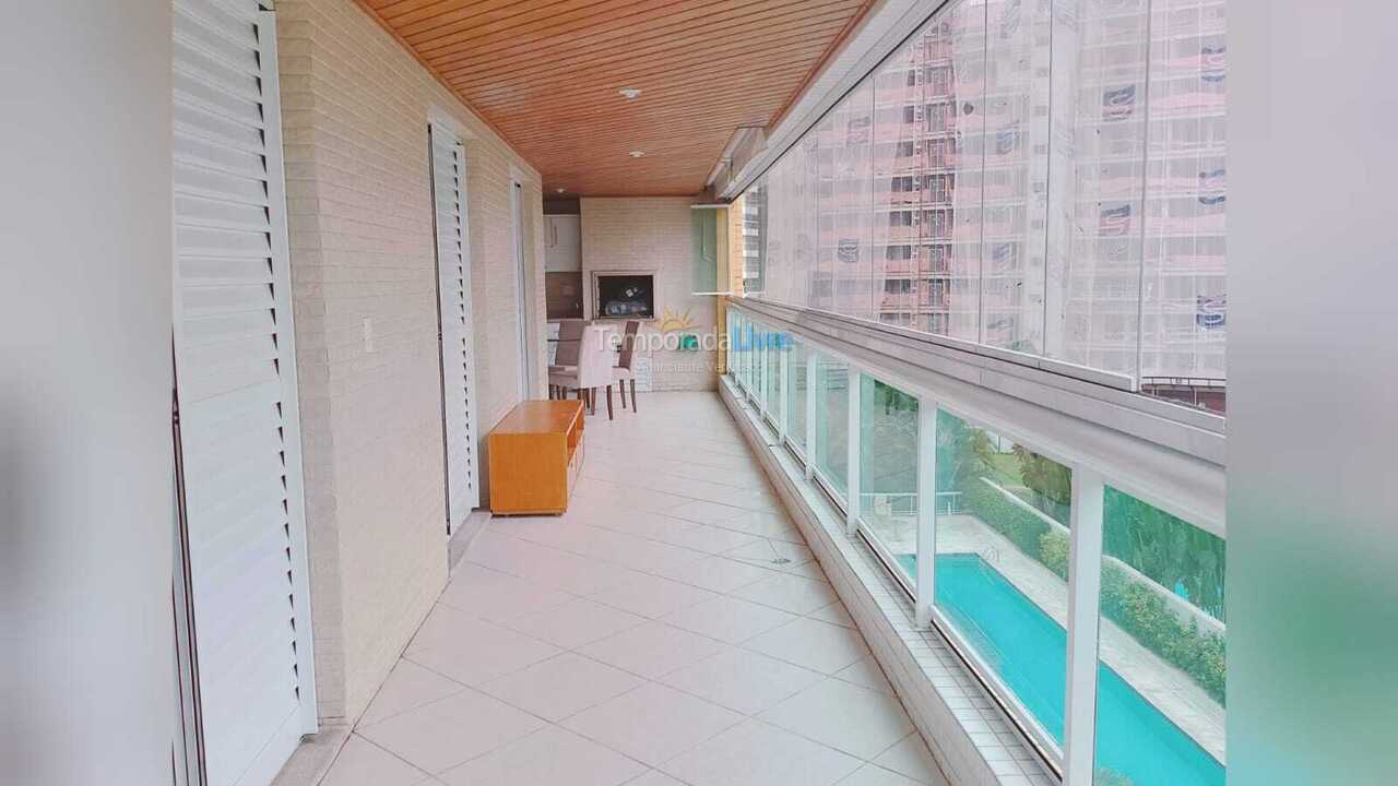 Apartamento para alquiler de vacaciones em Bertioga (Riviera de São Lourenço)