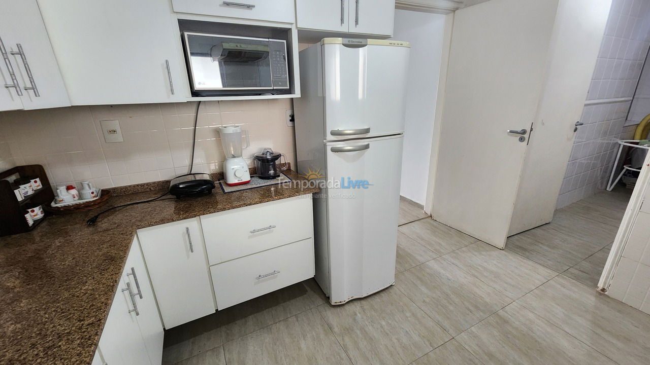 Apartamento para alquiler de vacaciones em Guarujá (Pitangueiras)