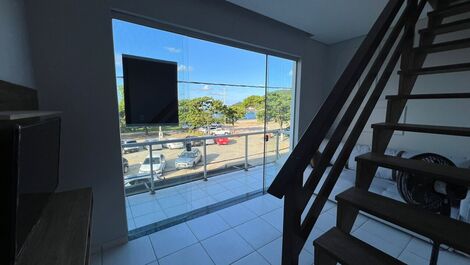 Estupendo apartamento frente al mar, 1 dormitorio con AC, WI-FI, barbacoa