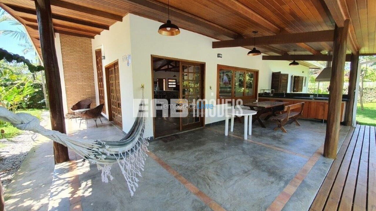 House for vacation rental in Ubatuba (Praia de Itamambuca)