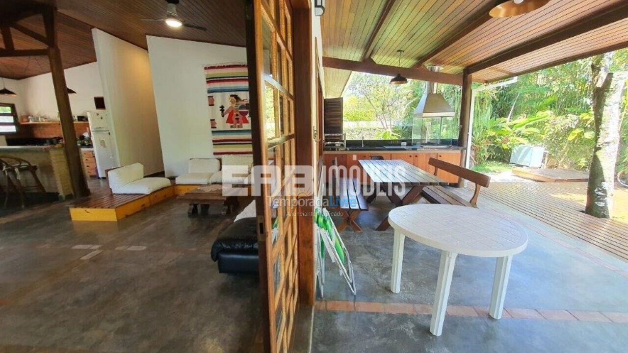 House for vacation rental in Ubatuba (Praia de Itamambuca)