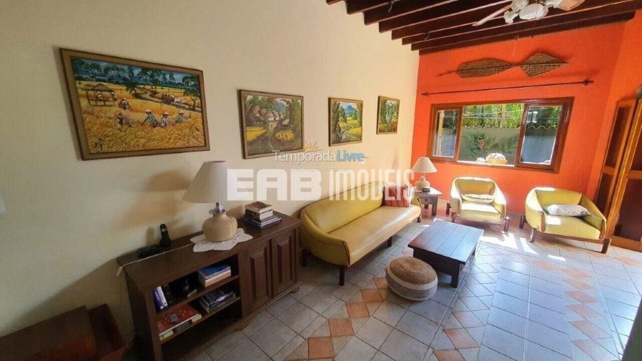 House for vacation rental in Ubatuba (Praia de Itamambuca)