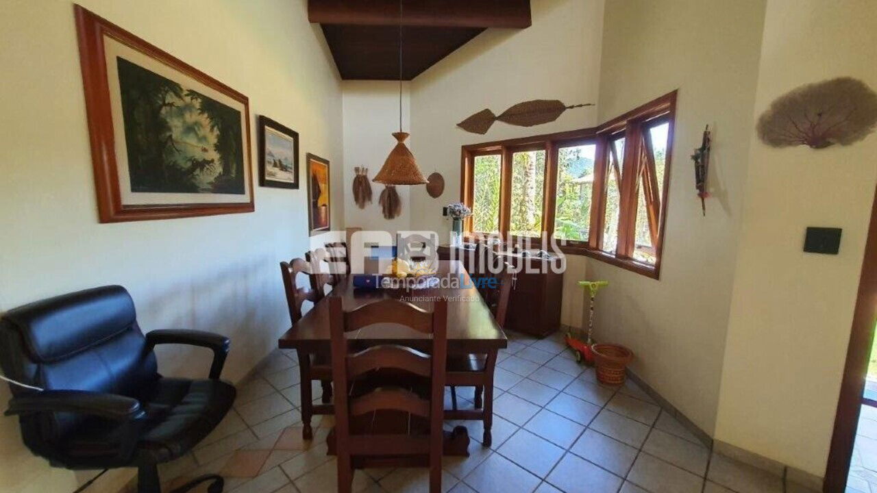 House for vacation rental in Ubatuba (Praia de Itamambuca)