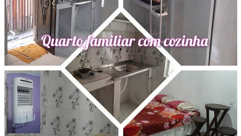 ALUGUEL DE QUARTOS COM TV, FRIGOBAR E PISCINA