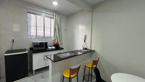 Apartamento con Piscina y AC 01 |Esquina Brasileña