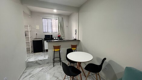 Apartamento con Piscina y AC 01 |Esquina Brasileña