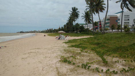 Praia manaíra defronte ao prédio