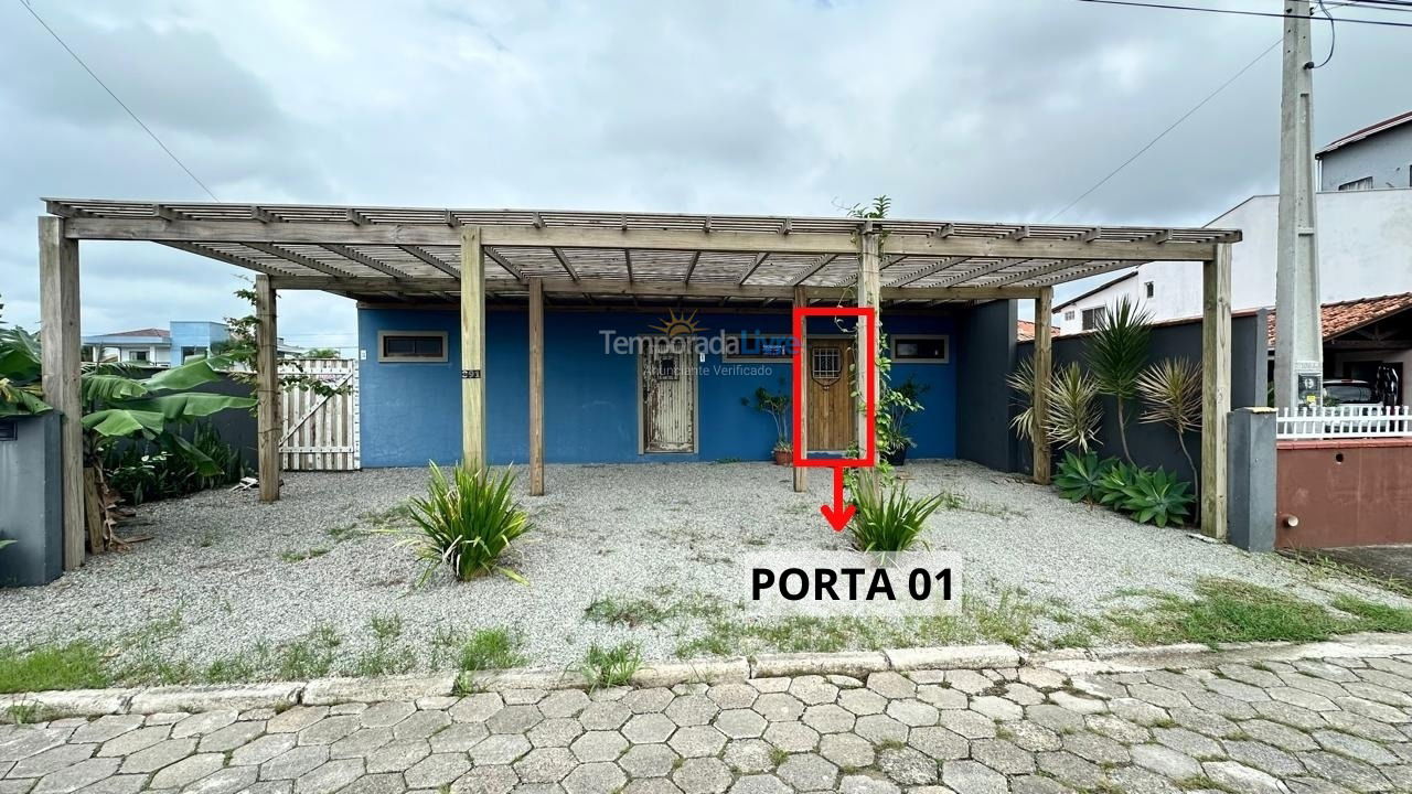 Casa para aluguel de temporada em São Francisco do Sul (Prainha)