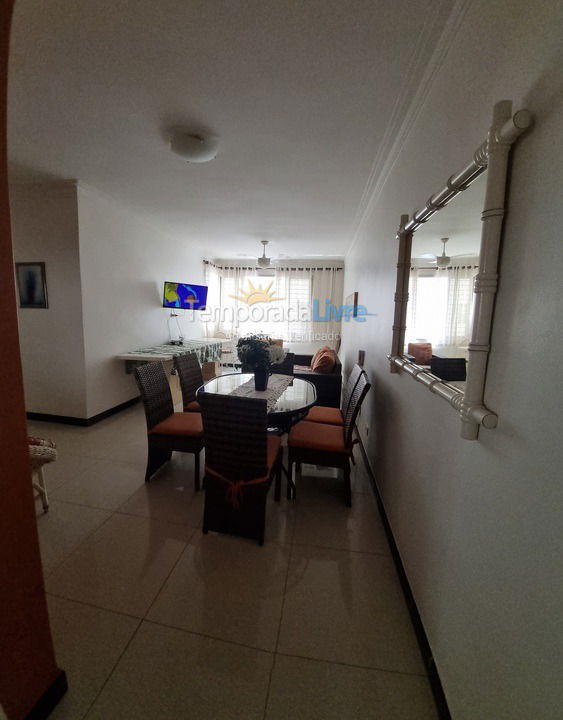 Apartamento para aluguel de temporada em Guarujá (Enseda)