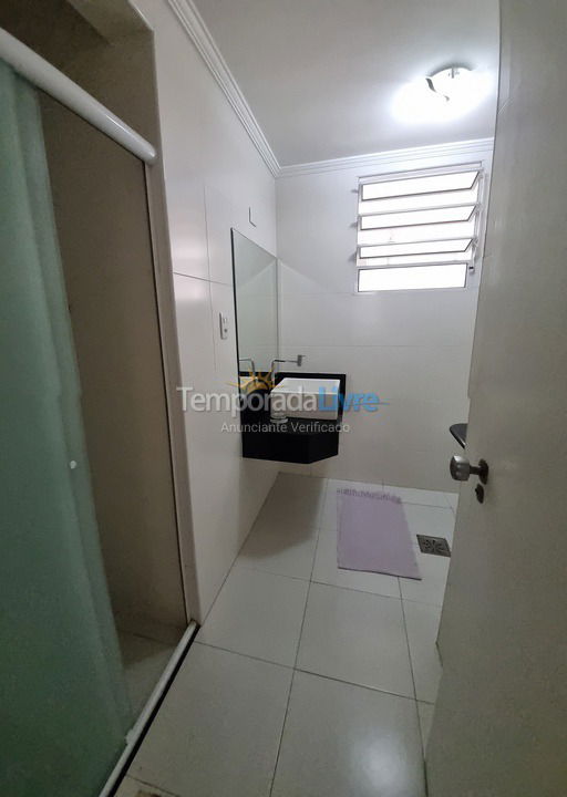 Apartamento para aluguel de temporada em Guarujá (Enseda)