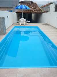 Beach house with pool in Boracéia Bertioga Sp for up to 12 people