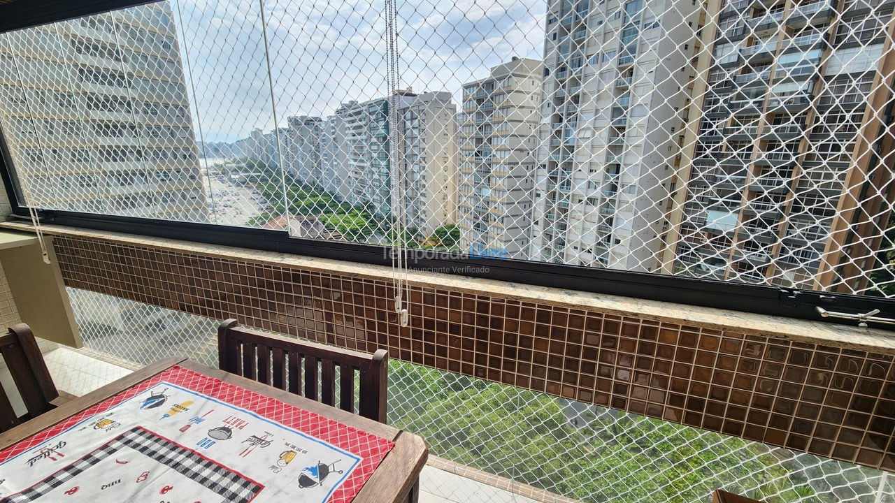 Apartamento para aluguel de temporada em Guarujá (Pitangueiras)