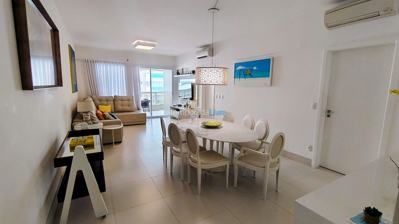 Apartamento para aluguel de temporada em Bertioga (Riviera de São Lourenço)