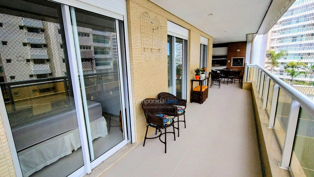 Apartamento para aluguel de temporada em Bertioga (Riviera de São Lourenço)