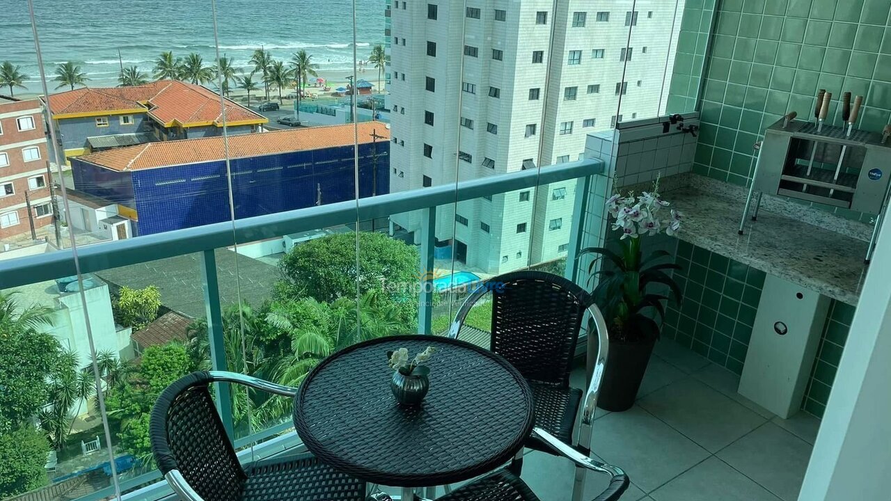 Apartment for vacation rental in Mongaguá (Vila Atlântica)