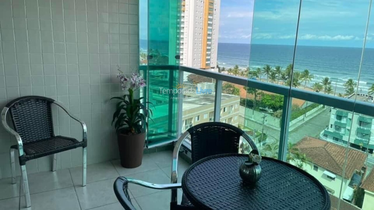 Apartment for vacation rental in Mongaguá (Vila Atlântica)