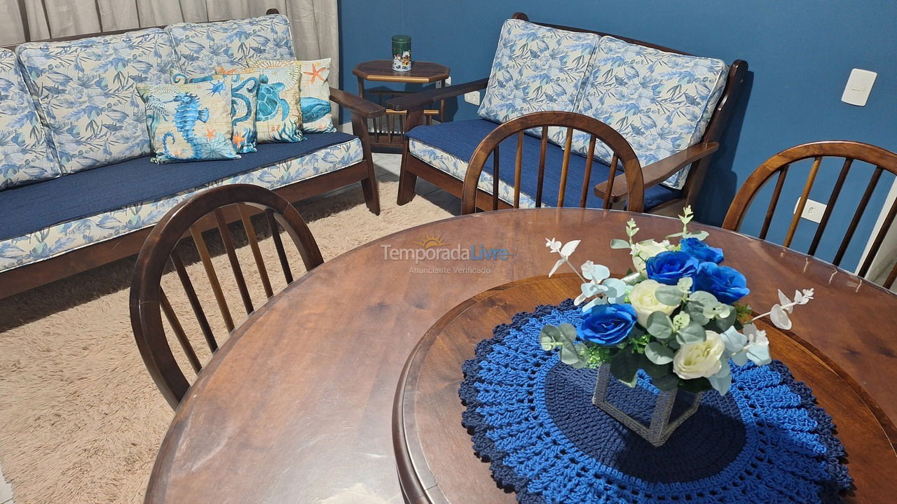 Apartment for vacation rental in Santos (Gonzaga)