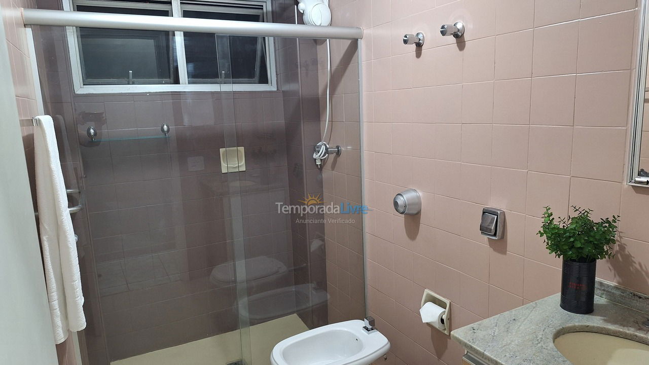 Apartment for vacation rental in Santos (Gonzaga)