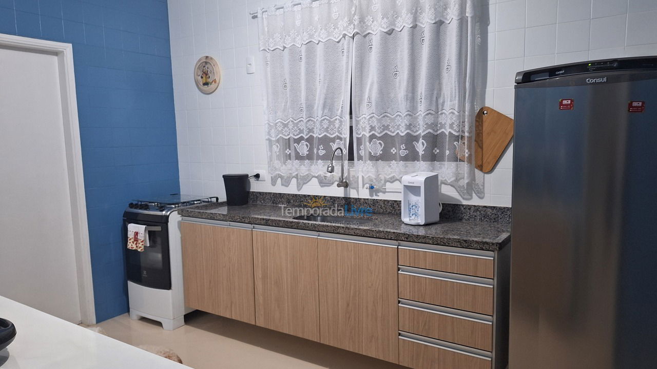 Apartment for vacation rental in Santos (Gonzaga)