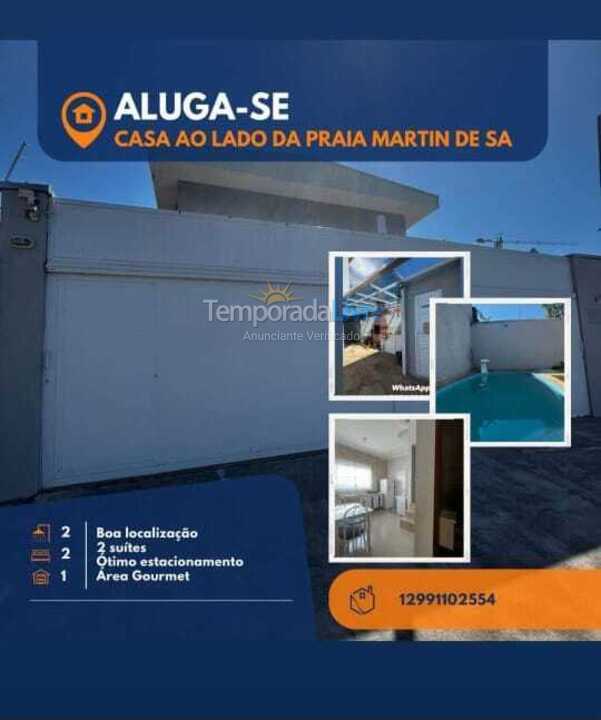 Casa para aluguel de temporada em Caraguatatuba (Martim de Sá)