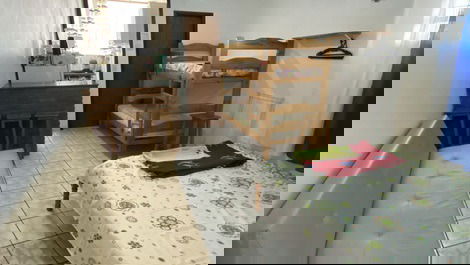 Kitnet na Praia Grande em Ubatuba perto do Mar!