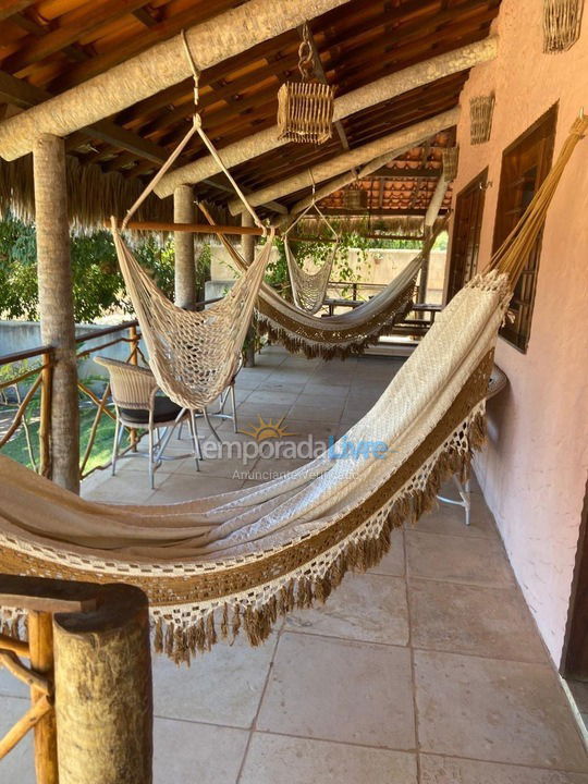 Casa para alquiler de vacaciones em Itapipoca (Praia da Baleia)