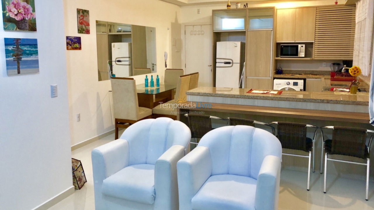 Apartamento para alquiler de vacaciones em Governador Celso Ramos (Praia de Palmas)