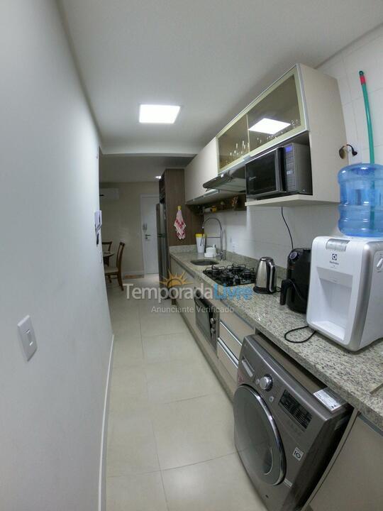 Apartamento para alquiler de vacaciones em Governador Celso Ramos (Praia de Palmas)