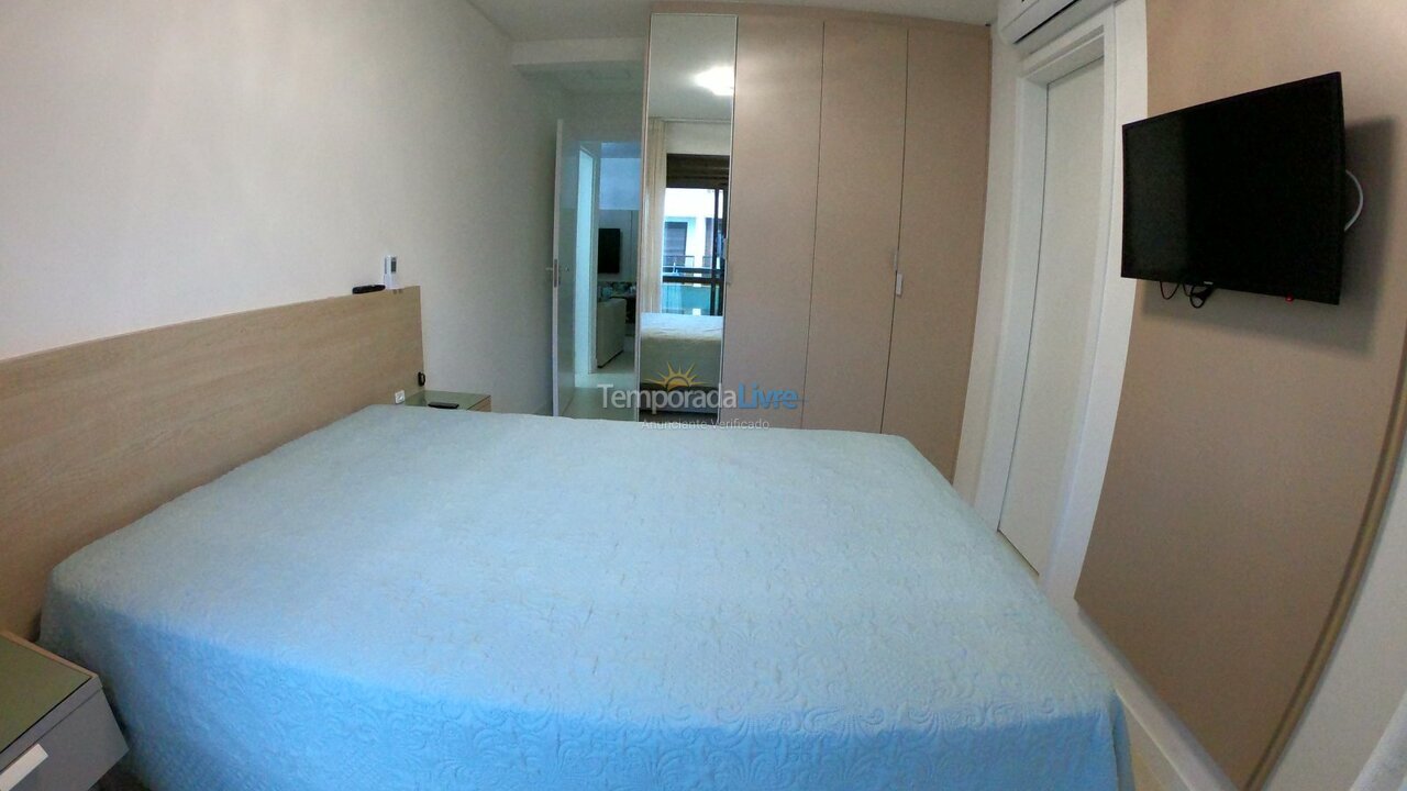 Apartamento para alquiler de vacaciones em Governador Celso Ramos (Praia de Palmas)