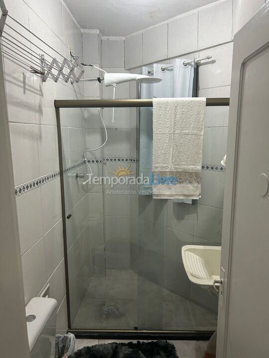 Apartamento para aluguel de temporada em São Vicente (Gonzaguinha)