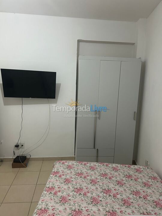 Apartamento para aluguel de temporada em São Vicente (Gonzaguinha)