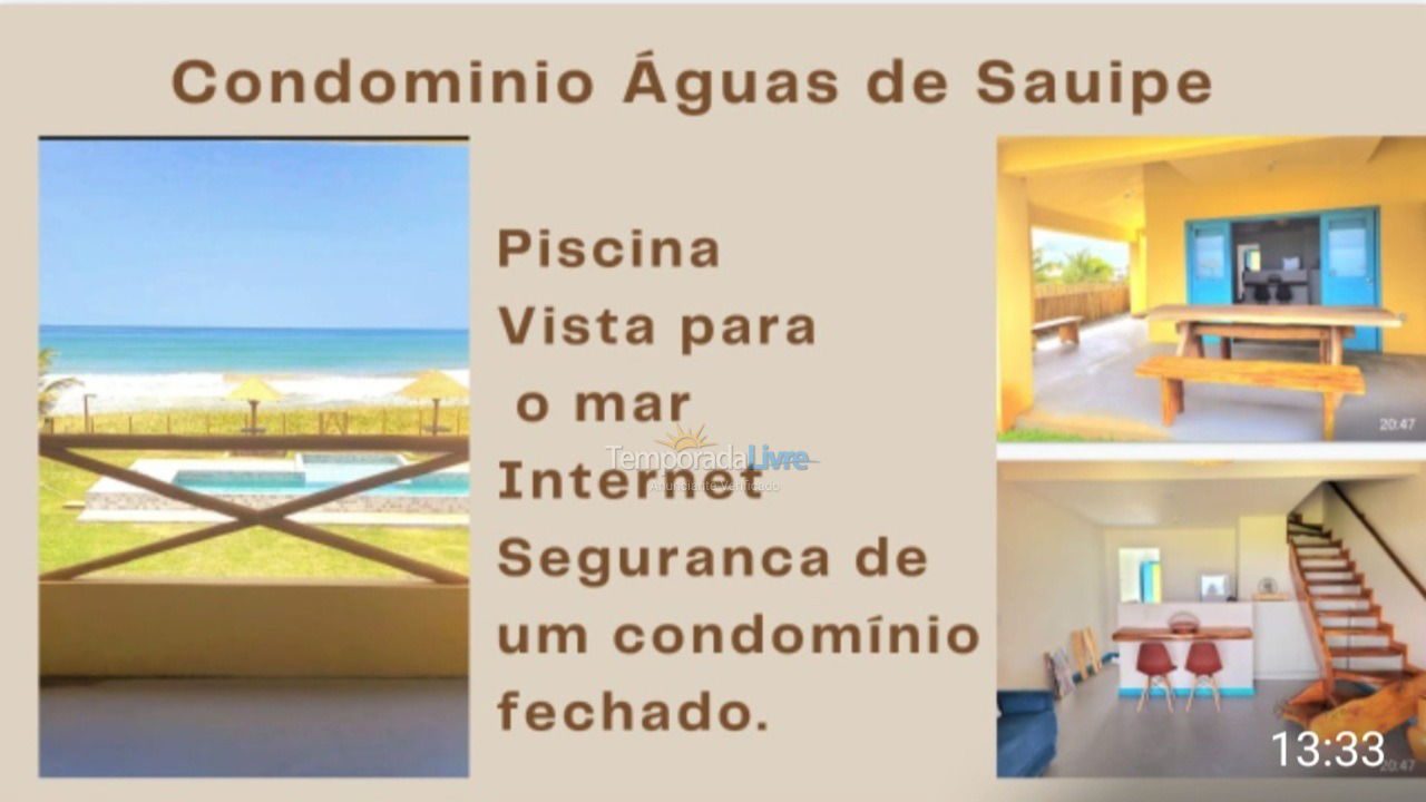 Casa para alquiler de vacaciones em Entre Rios (Porto de Sauípe)