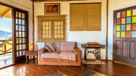 Tiê-Sangue Bungalow - private bathtub