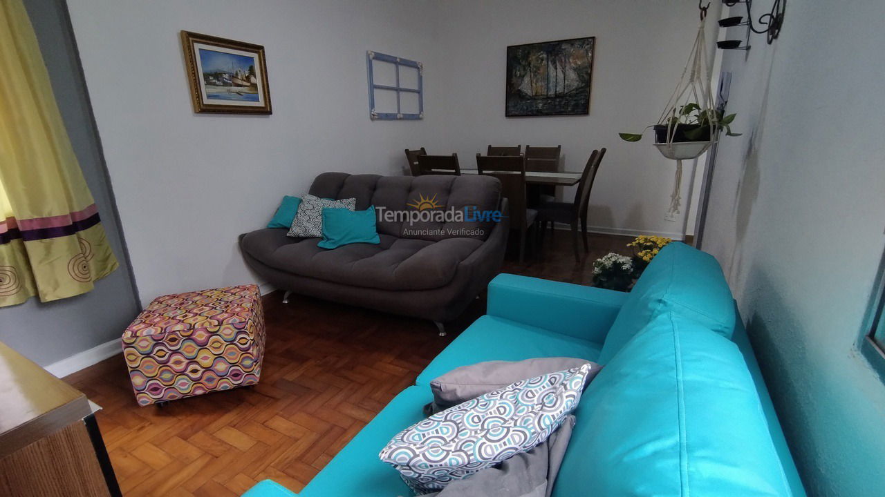 Apartment for vacation rental in Santos (José Menino)