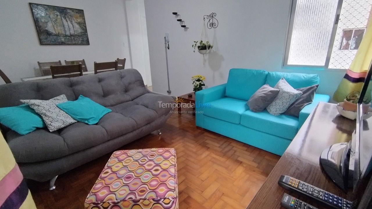 Apartment for vacation rental in Santos (José Menino)