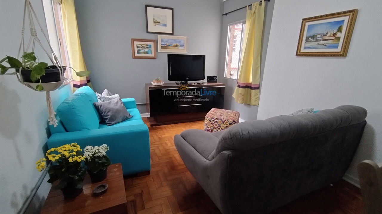 Apartment for vacation rental in Santos (José Menino)