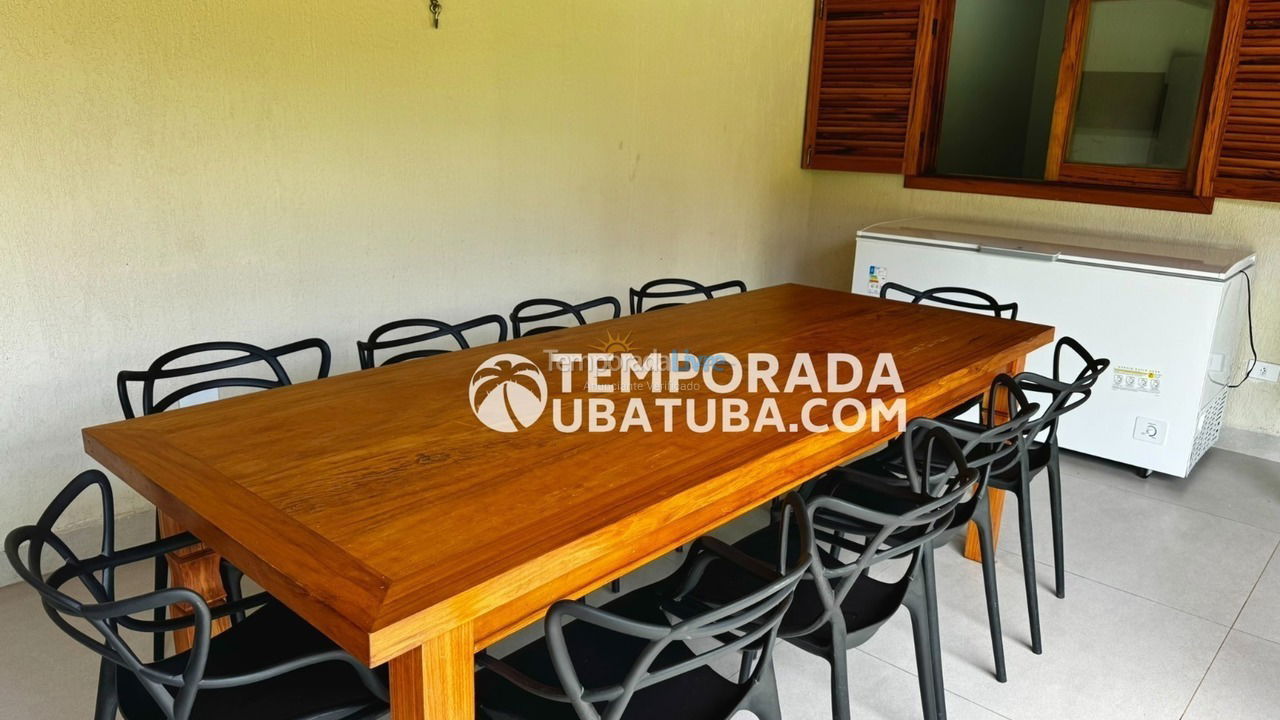 House for vacation rental in Ubatuba (Praia Grande)