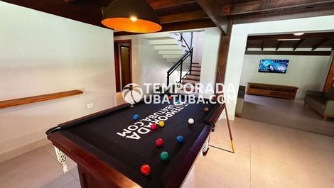 CINEMA house with 8 bedrooms 100m from Praia Grande Ubatuba 1299703-1510